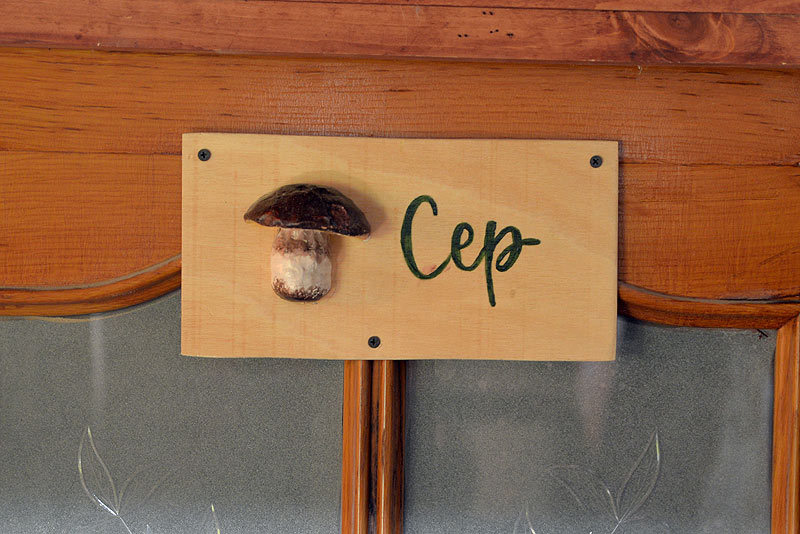 Rooms named after mushrooms